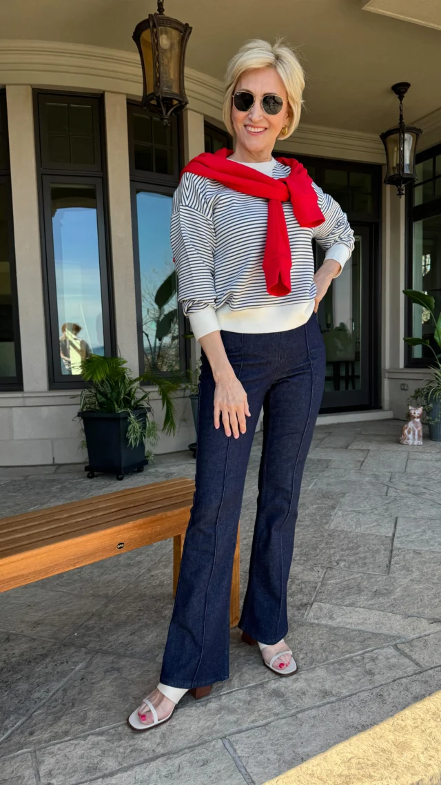 🩷Like this post and comment SHOP below to receive a DM with the link to shop this post on my LTK ⬇https://liketk.it/5gr7B 

Here’s a great and on trend look for summer☀️ from @spanx 🥰

@spanx used to be just leggings but now they are all about jeans and I love them! 😍 These Everywhere Micro Flare jeans with no waistband are one of my favorites for summer🤗. Made with this beautiful seam down the front which elongates your legs and that amazing tummy taming technology which holds everything in.😘They are my wardrobe essential and a fab find! 

#spanx #spanxstyle #spanxjeans #wardrobeessential #over50style #over50fashion #over50women #summeroutfitideas