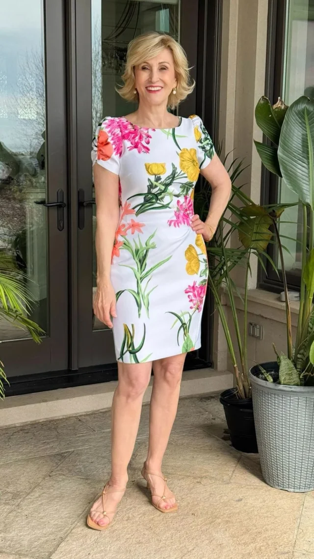 There’s something so timeless about a white floral dress in the summer 🌸 This short dress with delicate floral print and cap sleeves from @macys felt light, feminine, and so easy to wear.

I’ve realized over the years that the outfits I feel best in are usually the simplest ones. Nothing too complicated — just pretty details, a flattering fit, and pieces that make me feel comfortable and confident at the same time.🤗

And cap sleeves will always have a special place in my wardrobe. They give just enough coverage while still keeping a dress cool and effortless for warm days ☀️✨

🛍️Comment SHOP below to receive a DM with the link to this post on my LTK ⬇ https://liketk.it/6ekKf

#macys #macysstylecrew #over50style #over50andfabulous #over50women