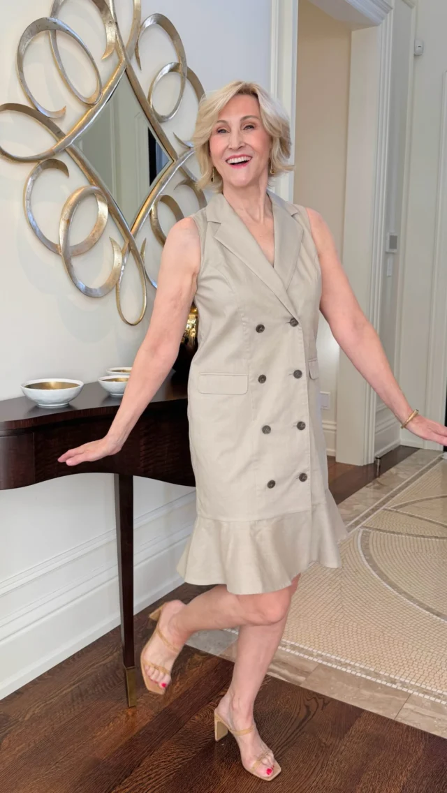I love when an outfit feels polished but still has a fun little detail ✨ This blazer dress from @jjillstyle had me at the ruffle hem — structured on top, feminine on the bottom, and so easy to dress up or down. One of those pieces that makes getting ready feel effortless 🤍

🛍️Comment SHOP below to receive a DM with the link to this post on my LTK ⬇ https://liketk.it/6dAMy 

#jjillstyle #over50style #over50andfabulous #over50women #over50fashion