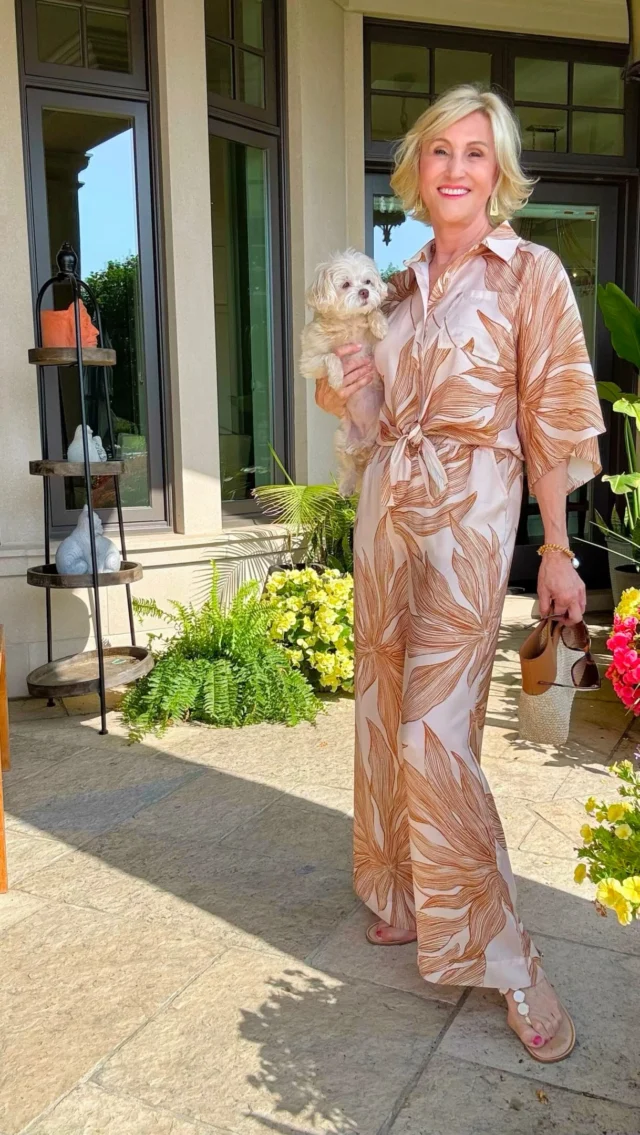 I found the perfect sweetspot between elegance and comfort in this sophisticated matched set from @lyssenewyork ❤️

I feel so glam swishing around in this silky outfit, and it’s right on trend for summer. Grab it now at 20% off and get a further 25% off at check out through July 5th- More comfortable than jeans and gives you more coverage than a dress - so modern too!🤗

🛍️Comment SHOP and I’ll send you a DM with a link to shop this look. 

#ad #lyssenewyork #over50style #over50andfabulous #over50women