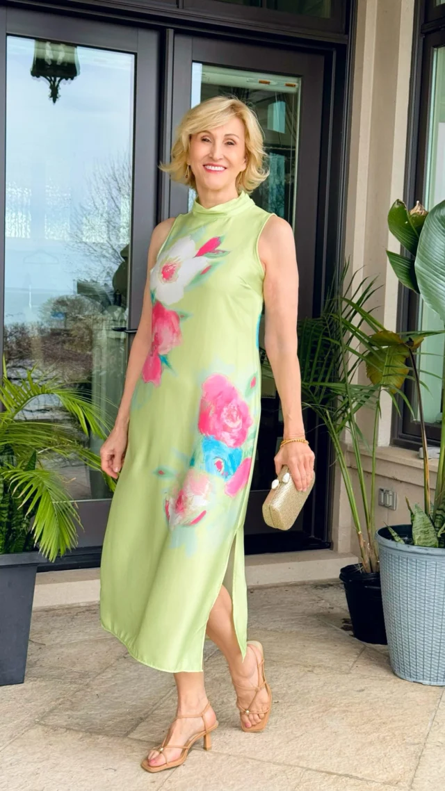 A beautiful floral dress never goes out of style… and this one is such a lovely reminder of that. 💚🌿

I absolutely love how the soft green floral print feels fresh and feminine without being too bold. Paired with classic beige heels, it’s the kind of outfit that’s perfect for everything from a garden party to lunch with friends, a wedding, or a special date night.

The best part? You don’t need lots of accessories when your dress does all the talking. Sometimes the simplest styling creates the most elegant look.

I’m always drawn to pieces that feel timeless—ones you can wear year after year and still love just as much. This dress is definitely one of those.

Would you wear this for a special occasion, or would you style it for an everyday lunch out? I’d love to know! 🌸✨
@macys 

🛍️Comment SHOP below to receive a DM with the link to this post on my LTK ⬇ https://liketk.it/6hlMi

#macys #macysstylecrew #over50style #over50andfabulous #over50women